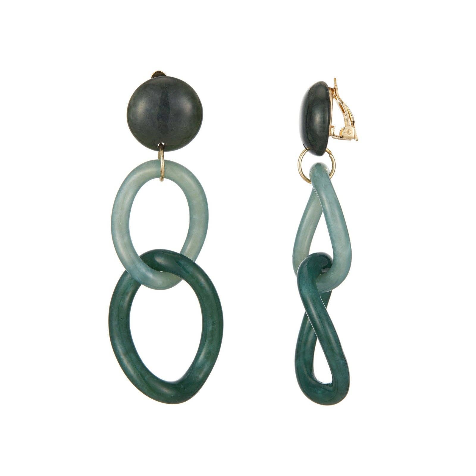 BELLE MISS - Vendita all'ingrosso Orecchini pendenti - Orecchino a clip Emeline0