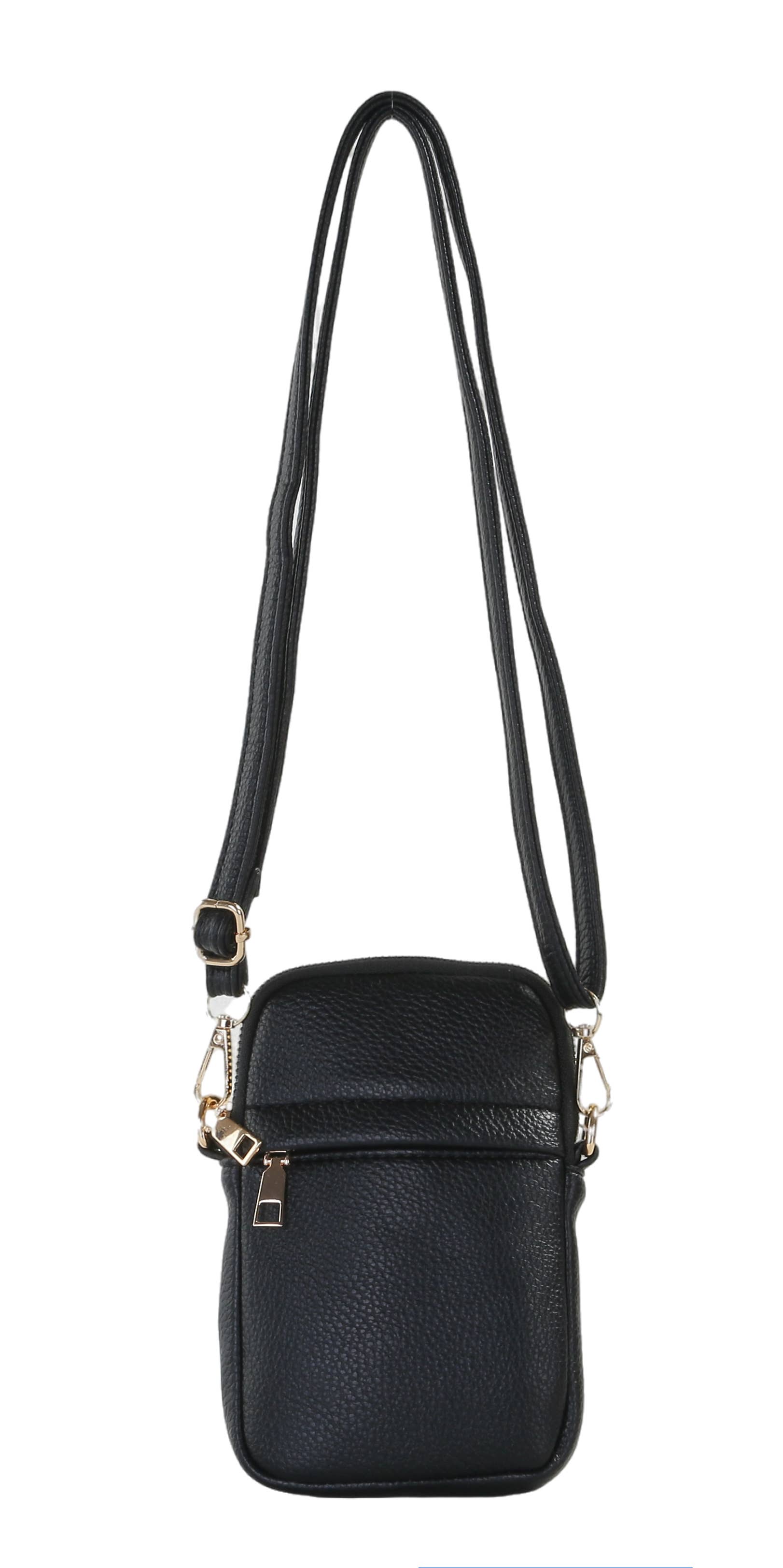 Papaya Fashion Ltd – wholesale Cellophane bag – TC2010-Zip Pocket Front Crossbody Phone Bag9