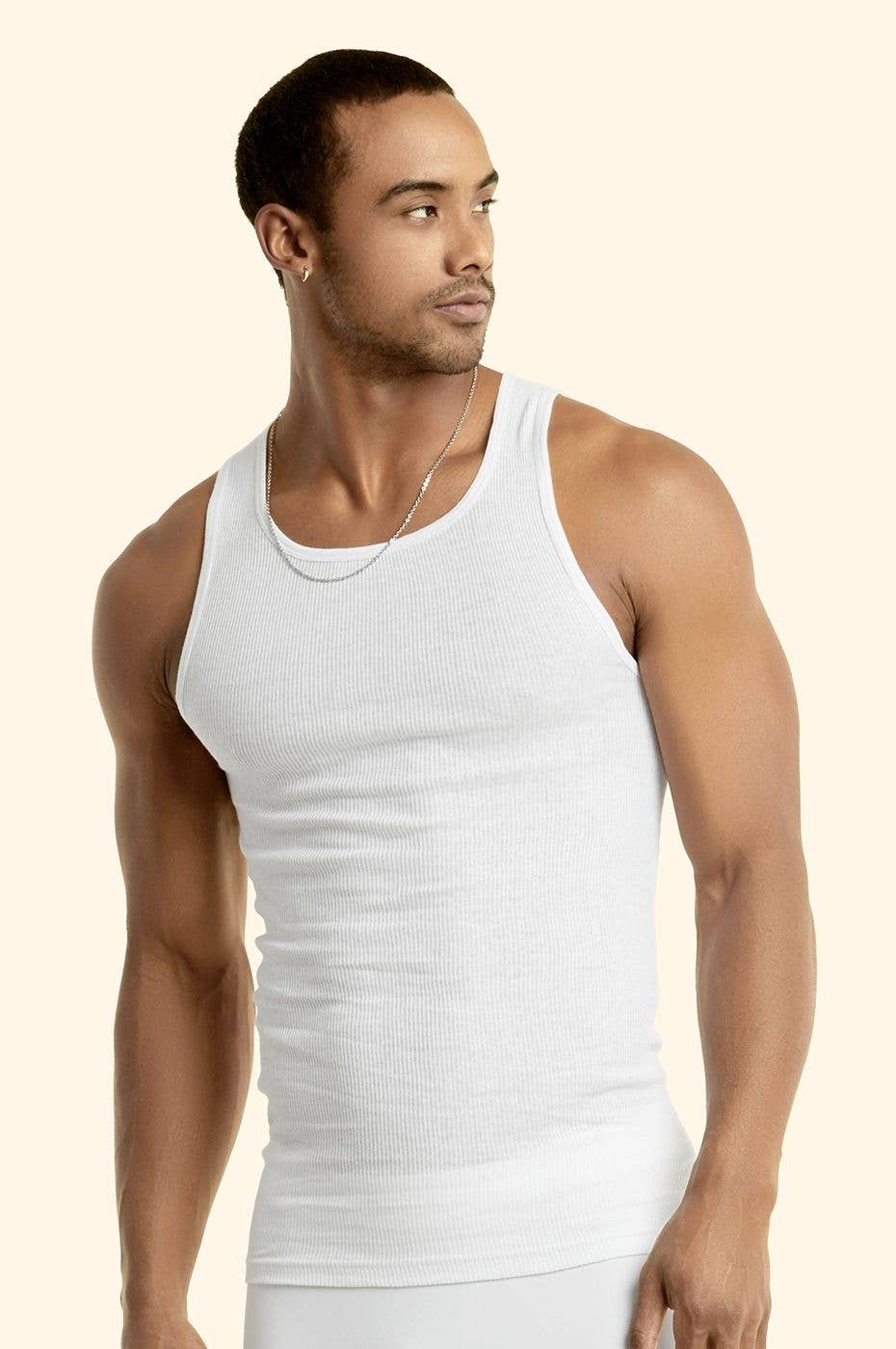 White Spak Men’s A-Shirts SPK001 3 Pack for wholesale on Faire2