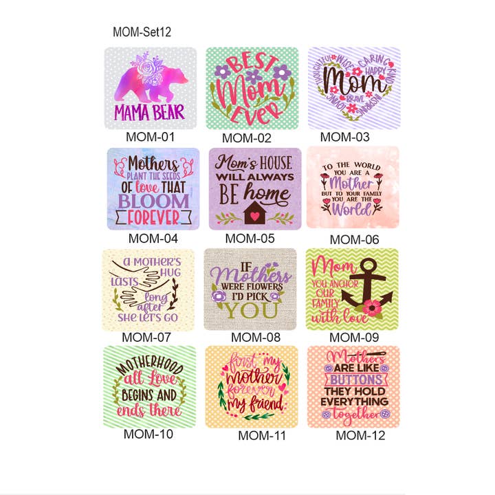 Set de pizarras magnéticas Mom para venta al por mayor de Cut-n-rust LLC