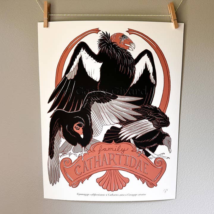 family Cathartidae - Vulture Poster and other Purchase Wholesale vulture. Free Returns & Net 60 Terms on Faire trending on Faire.