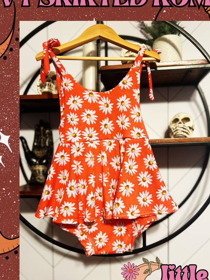 EVY ROMPER-SELECT YOUR PRINT COMBO for wholesale by LITTLE MISS SELENE