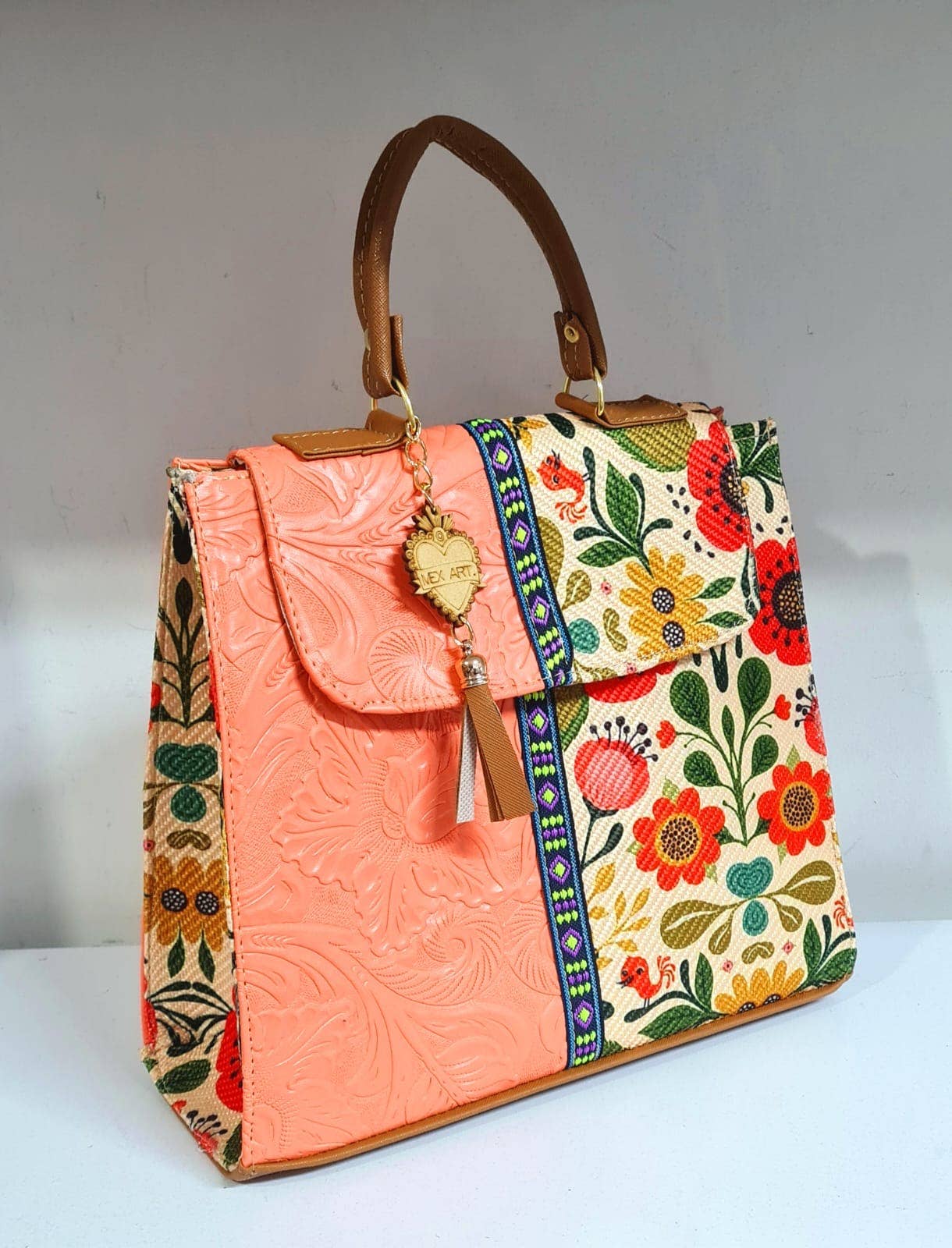 GMCE Global Trading, LLC - Wholesale Backpack - Women's - Handcrafted Artisan Backpack Embroidered Jute 8