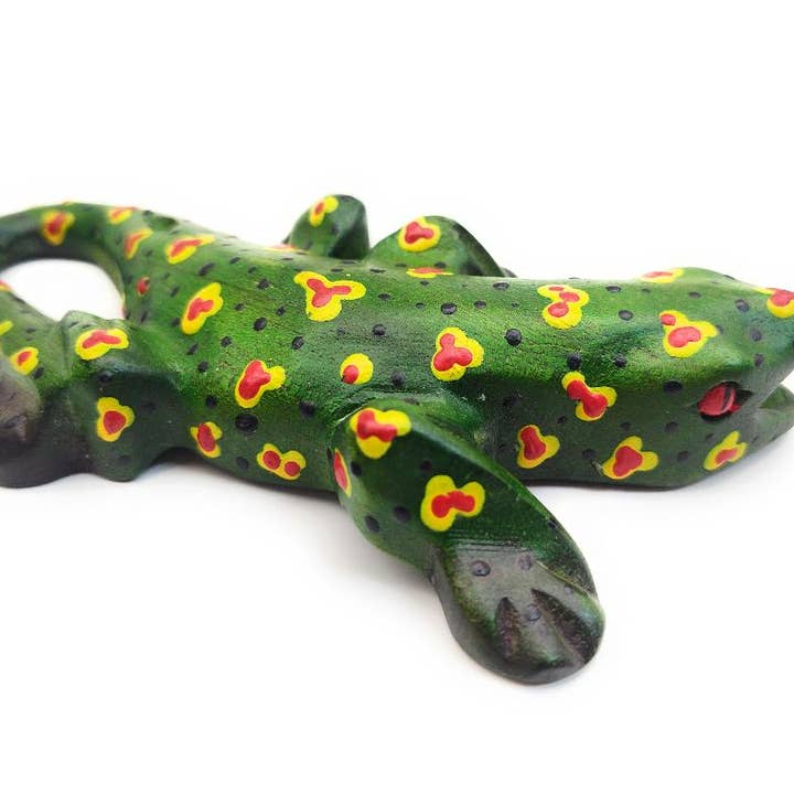 A Lost Art – wholesale Wood toy – Child – 6 Inch Day Gecko Sound2