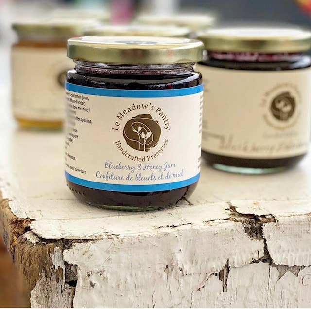 Le Meadows Pantry - Wholesale Jam/Jelly - Le Meadow's Pantry Blueberry and Honey Jam