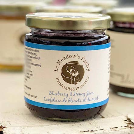 Le Meadows Pantry - Wholesale Jam/Jelly - Le Meadow's Pantry Blueberry and Honey Jam0