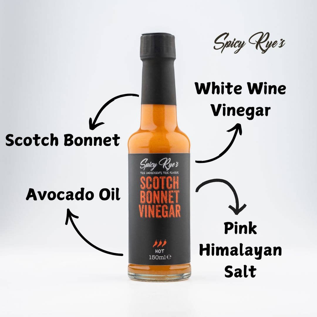Spicy Rye’s - Wholesale Hot Sauce - Scotch Bonnet Vinegar4