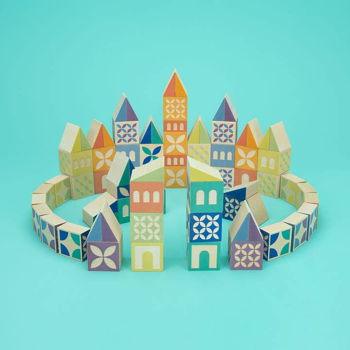 Uncle Goose Gosling vierkante bouwstenen voor wholesale door Uncle Goose