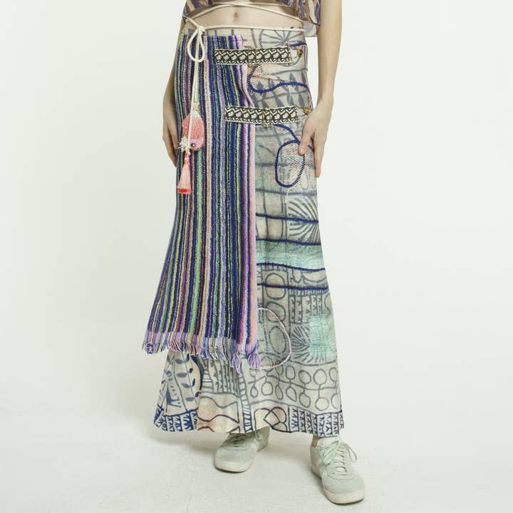 Falda Sirena con Capas - Veraniega para venta al por mayor de IPNG Design