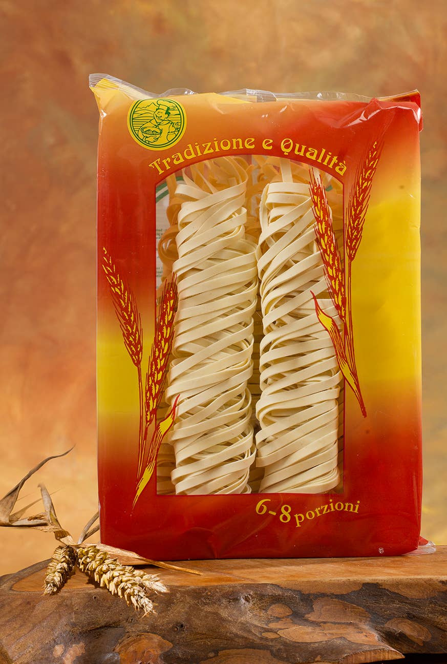 TAB GREEN LINE SRL (Gran Cucina) - Wholesale Pasta - Tagliatelle Semolina Tray 500g0