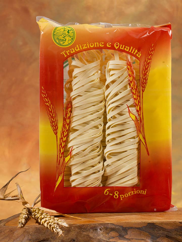 Tagliatelle Semola Vaschetta 500g per la vendita all'ingrosso da parte di La Burnia