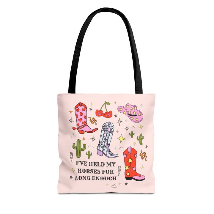 Cute Western Tote Bag for wholesale by Opal and June