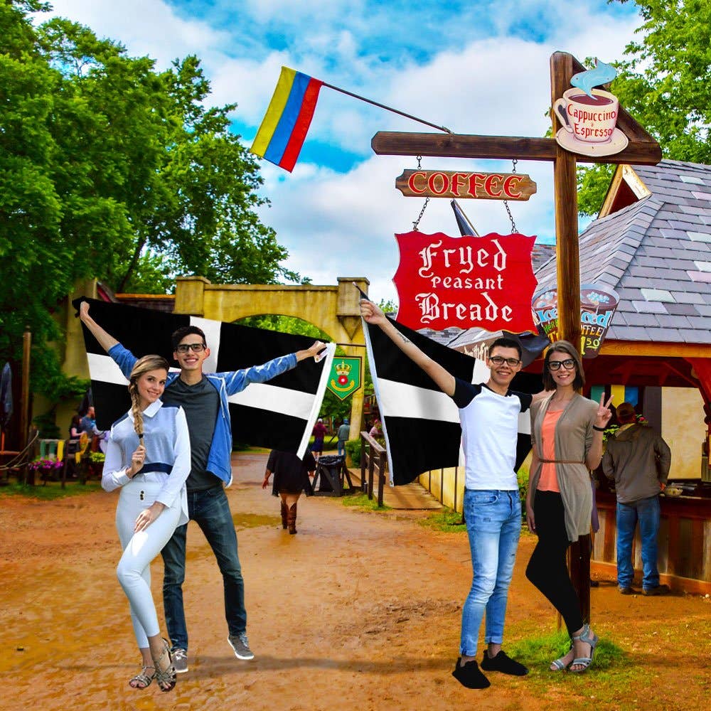 Flags Importer - Wholesale Flag - Cornwall Flag 3x5ft Poly3