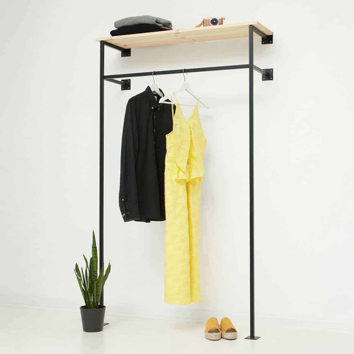 various - Design aus Stahlrohr – Großhandel Schlafzimmermöbel – Garderobe · Simple High - 190 cm5