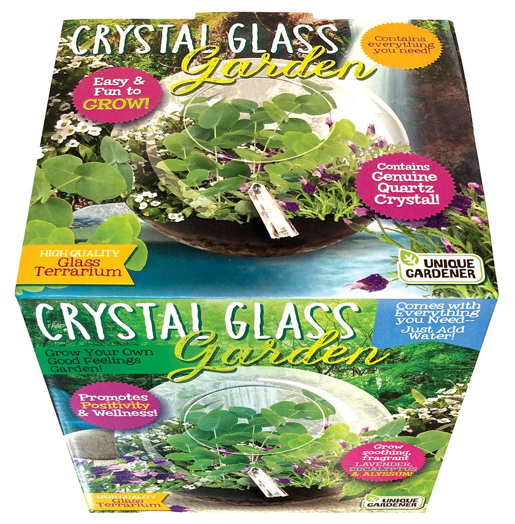 Silver Circle Products - Wholesale Terrarium - Crystal Glass Garden Glass Terrarium3