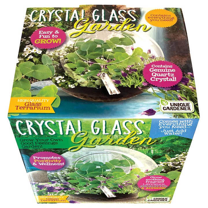 Silver Circle Products - Wholesale Terrarium - Crystal Glass Garden Glass Terrarium3