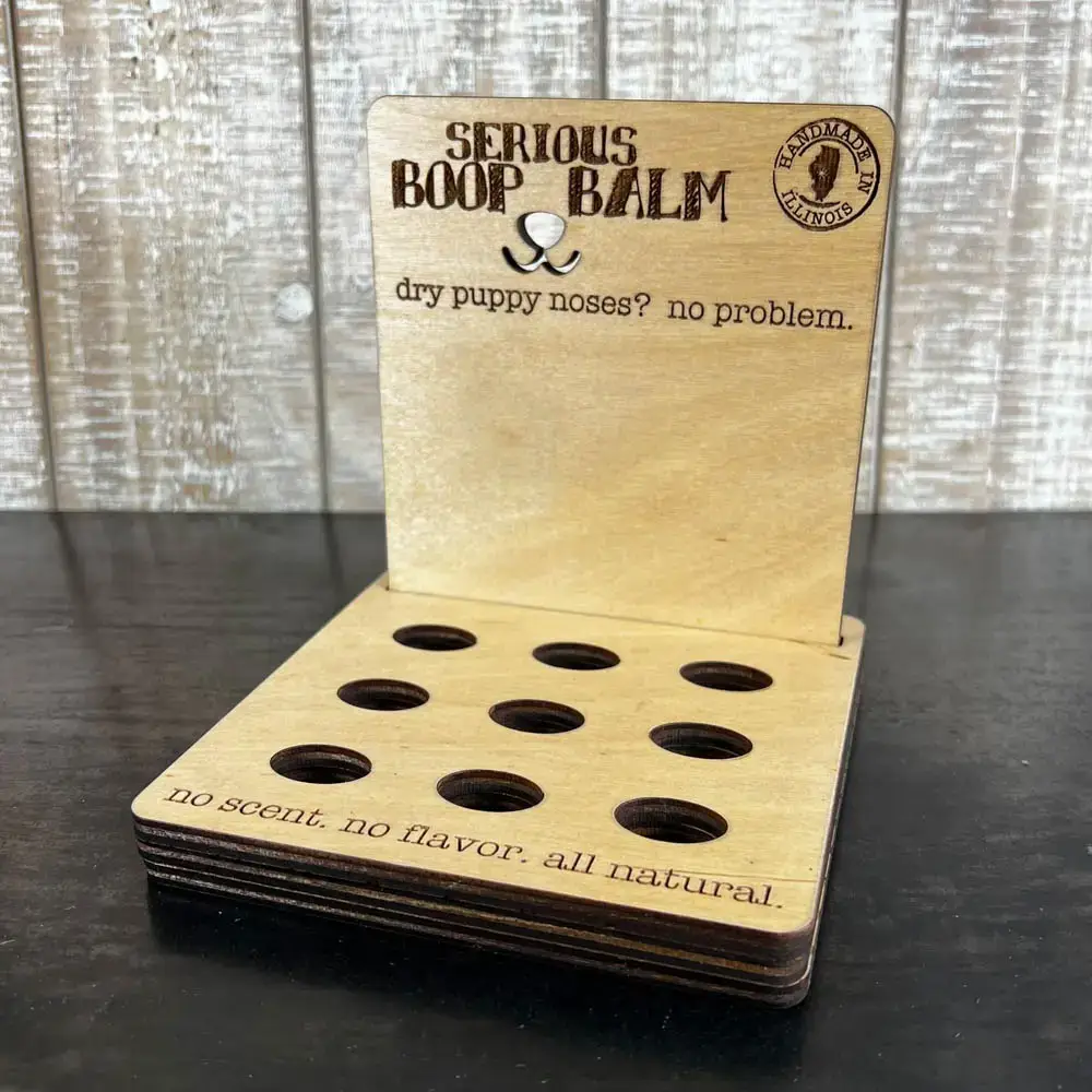 Serious Lip Balm – Großhandel Balsam für Haustiere – Hund – Boop Balm Displaypaket - Natürlicher Balsam für trockene Hundenasen1