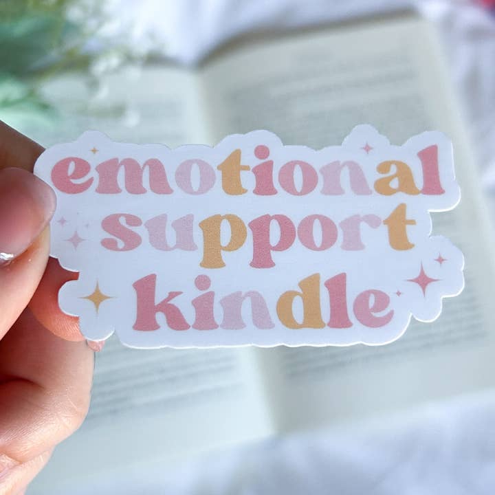 Kindle-Aufkleber zur emotionalen Unterstützung für den Großhandel von Heart & Spine Books