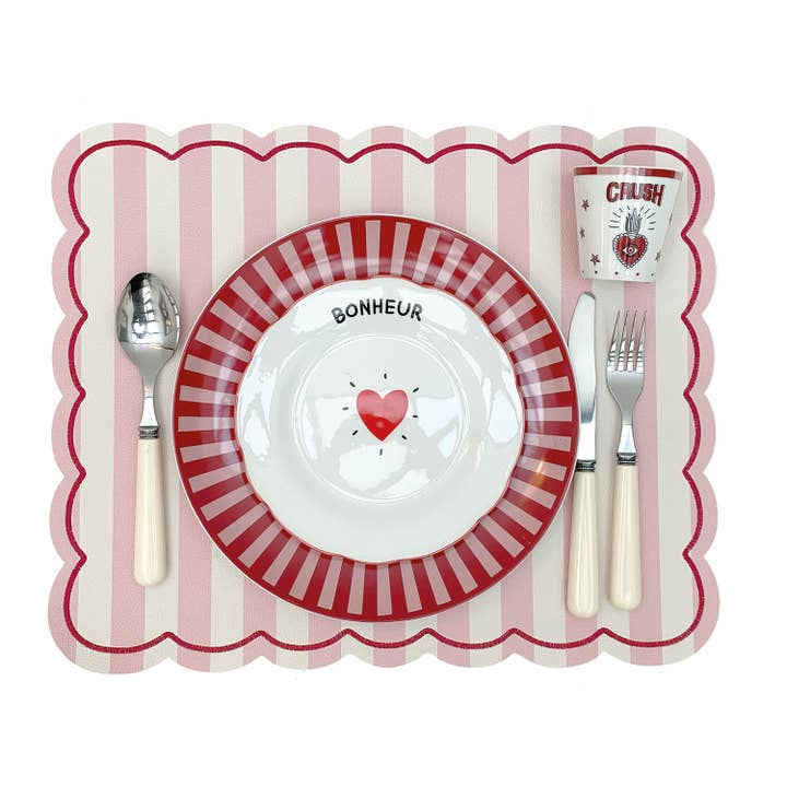 Opjet Paris – Großhandel Essteller – Set mit 4 flachen Tellern Crush D26,7cm4