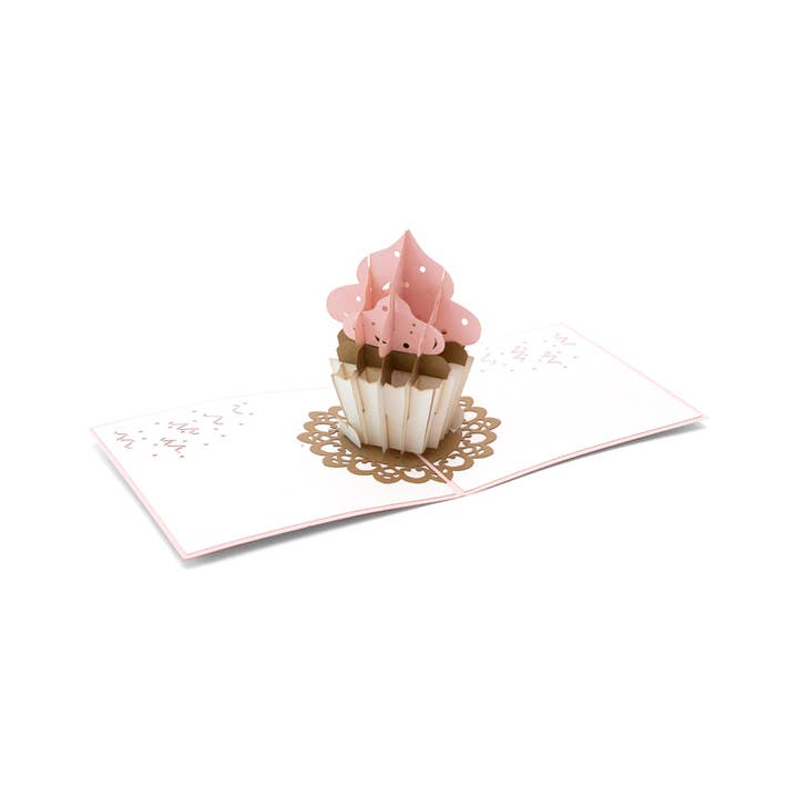 Cupcake - 3D Pop Up Abra Card for wholesale by Abra Cards