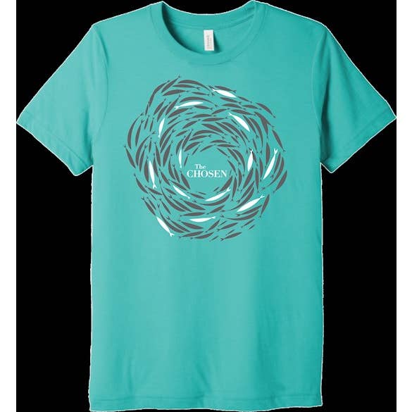 T-shirt-Against The Current-The Chosen-Teal-Youth Medium for engroshandel hos Anchor Distributors