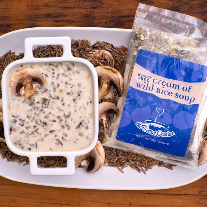 Wheat-free Cream of Wild Rice Soup for wholesale by The Secret Garden