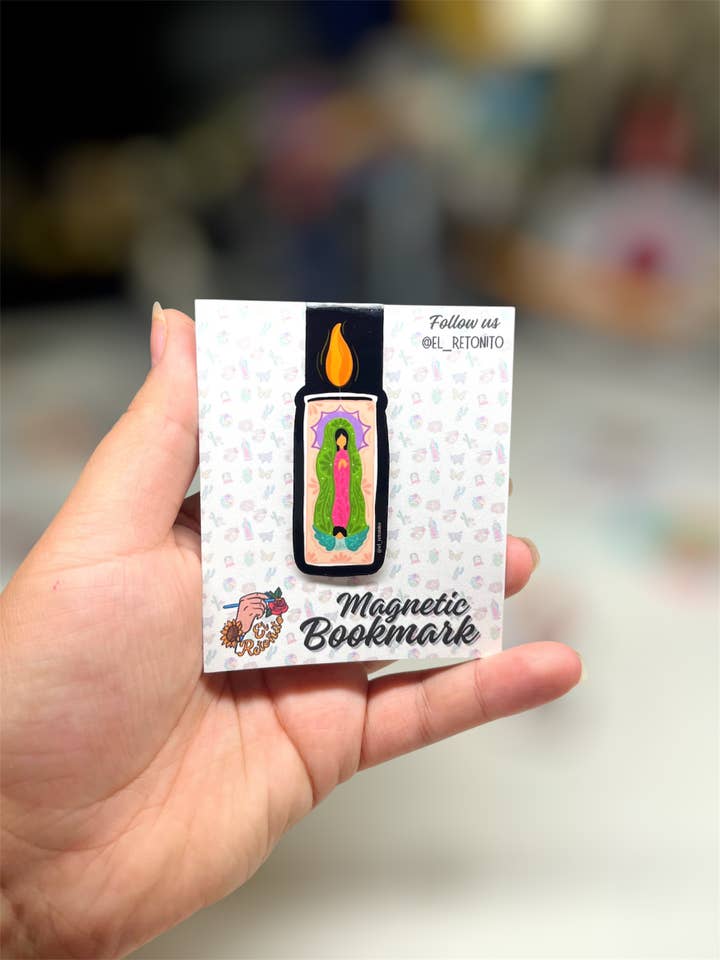Velita magnetic bookmark for wholesale by El Retoñito