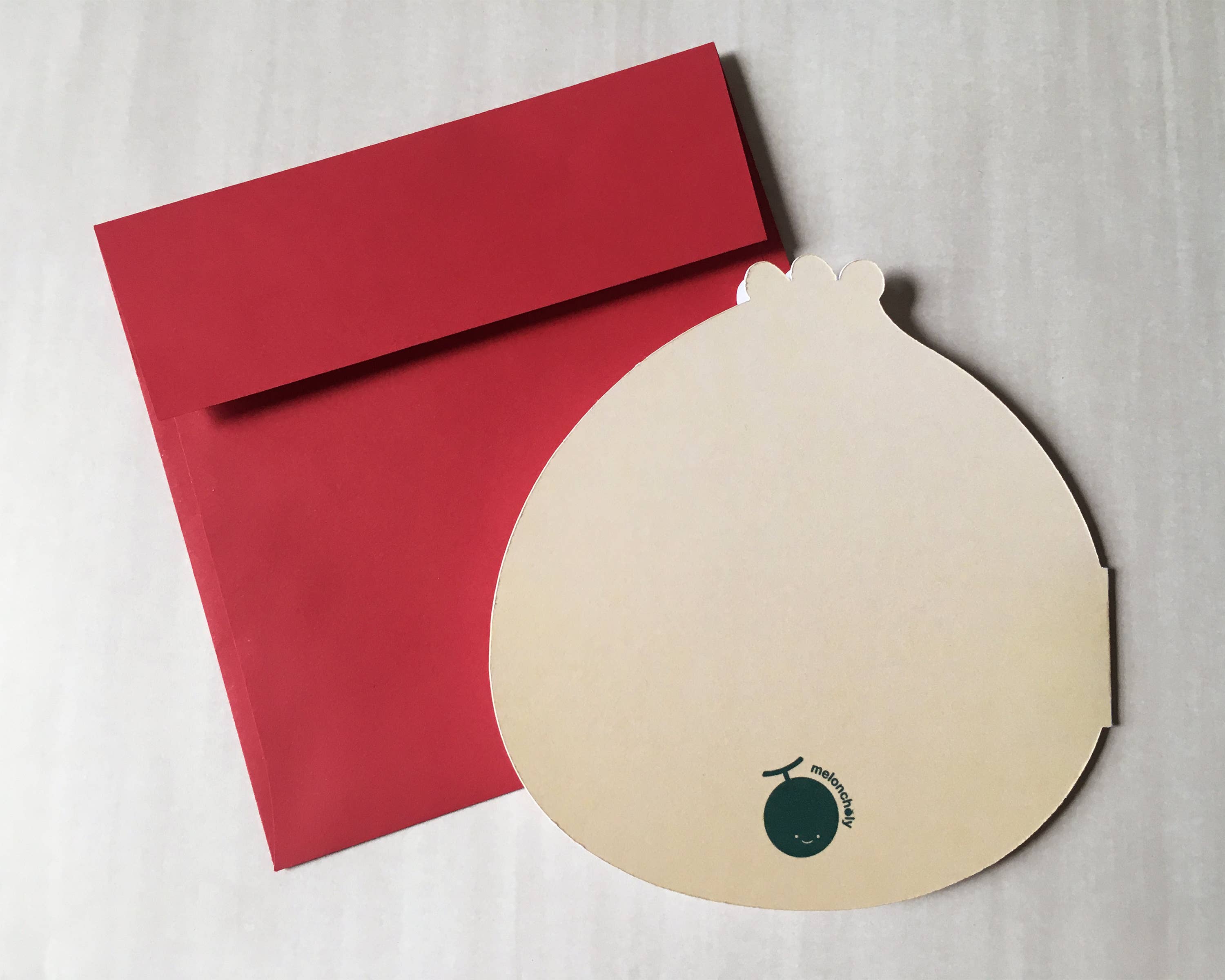 Meloncholy Co. - Wholesale Love Card - Die Cut Dumpling/Bao Greeting Card2