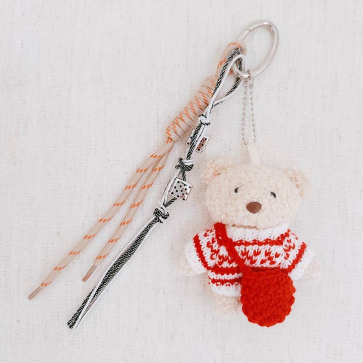 Ellison+Young - Wholesale Purse/Bag Accessory - Women's - Hip Bear Nordic Sweater Bag Charm3