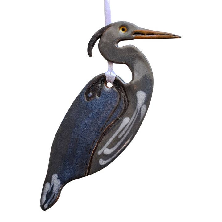 Wayne Village Pottery - Wholesale Ornament - Great Blue Heron