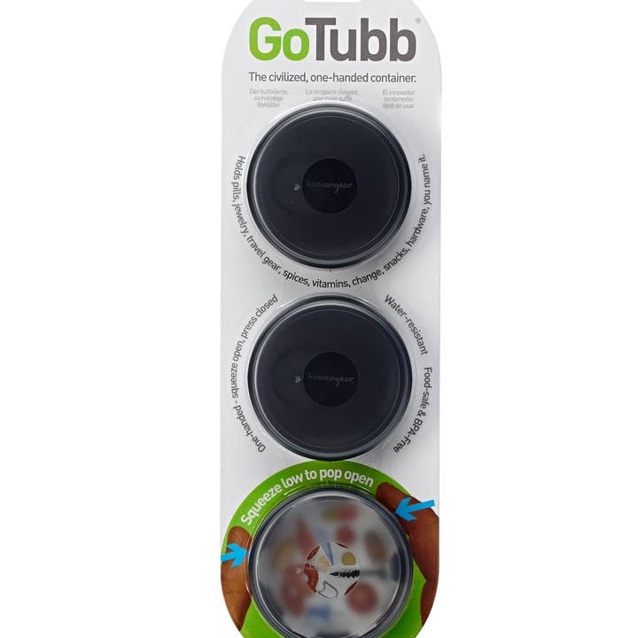 humangear - Wholesale Food Storage Container - GoTubb 3-Pack - Reusable Storage Travel Container10