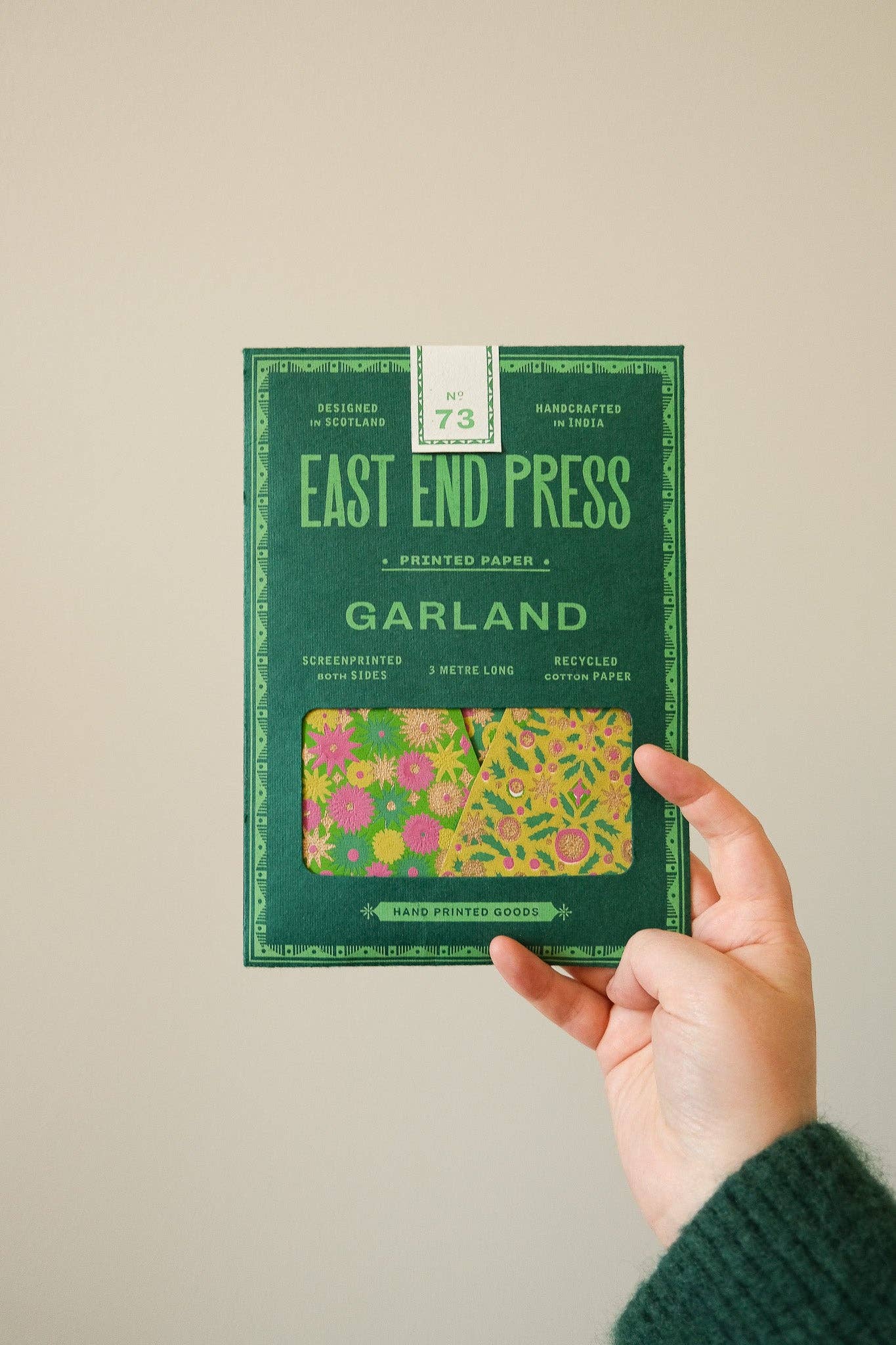 East End Press - Wholesale Bunting/Garland - UK/EU: Midcentury Trees Sewn Garland13