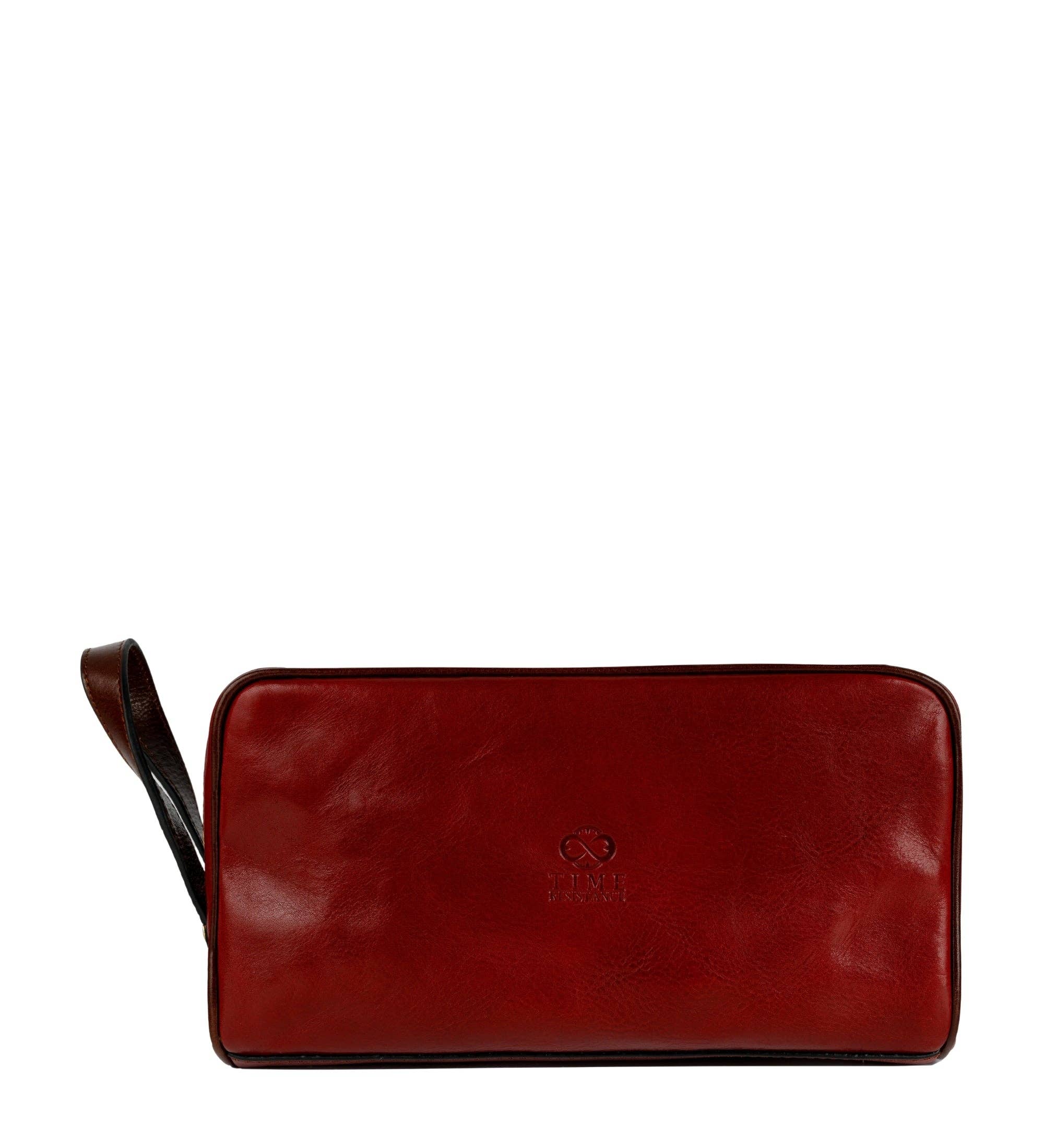 Time Resistance - Wholesale Make-up tas/toilettas - Leren Cosmetica Tas Dopp Kit - All the Kings Men44