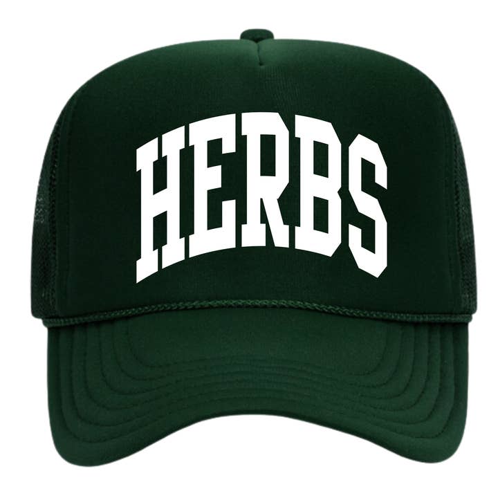 Casquette Trucker HERBS pour la vente par Not From Malibu