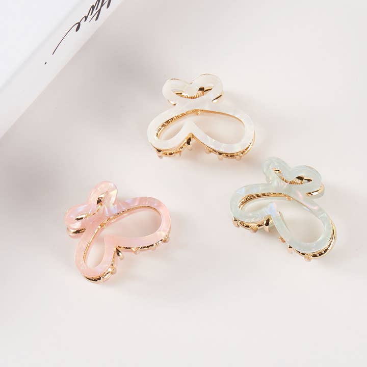 Conjunto de 3 Peças de Ganchos de Cabelo em Forma de Cauda de Sereia Antiderrapantes Acessórios por atacado de StarryNYC