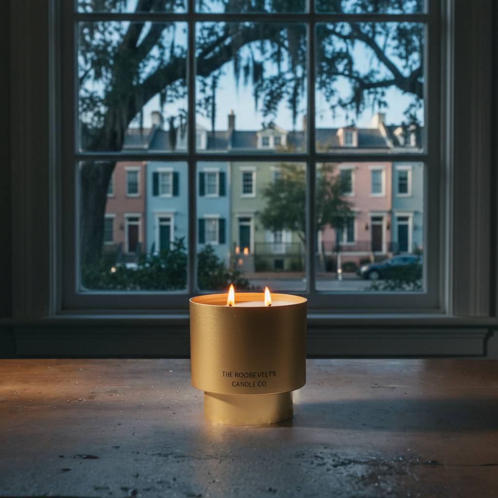 The Roosevelts Candle Co - Wholesale Jar/Filled Candle - Charleston, SC Candle1
