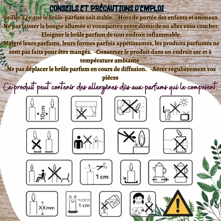 L'Havrais boutique - Venta al por mayor Ceras perfumadas - Guijarro de cera perfumado para derretir (¡o no!) «HOGAR, DULCE HOGAR1