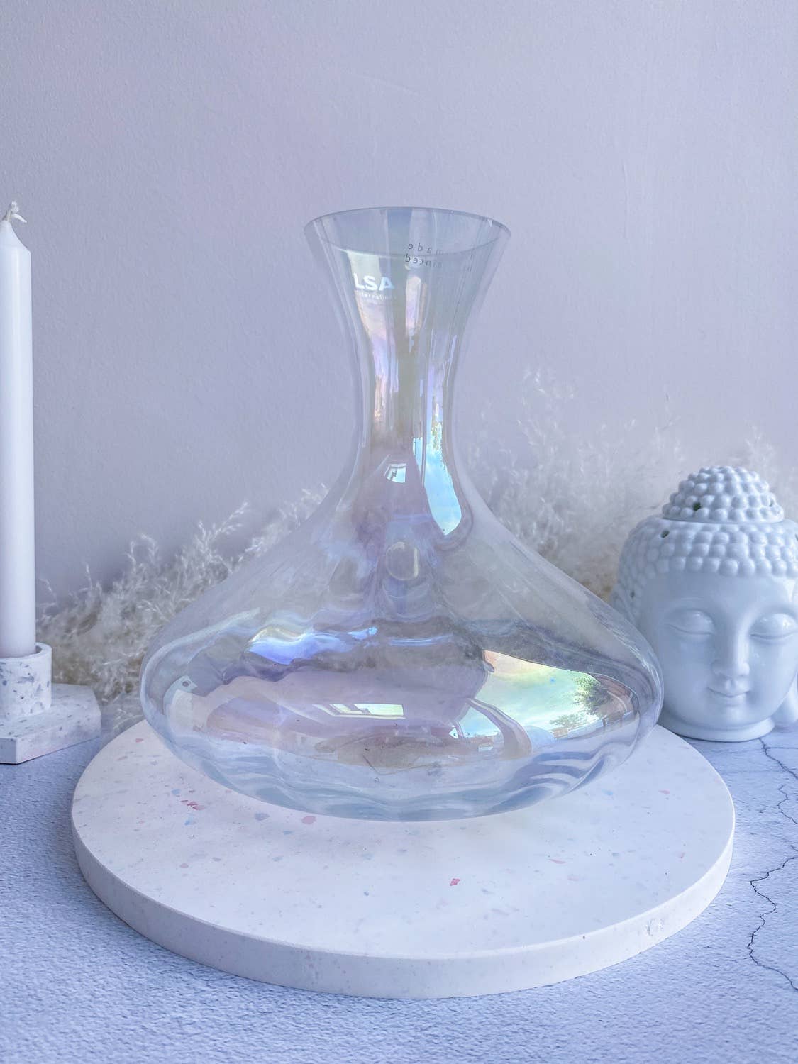 Pastel and Moon – wholesale Decorative tray – Large Round Confetti Decorative Tray2