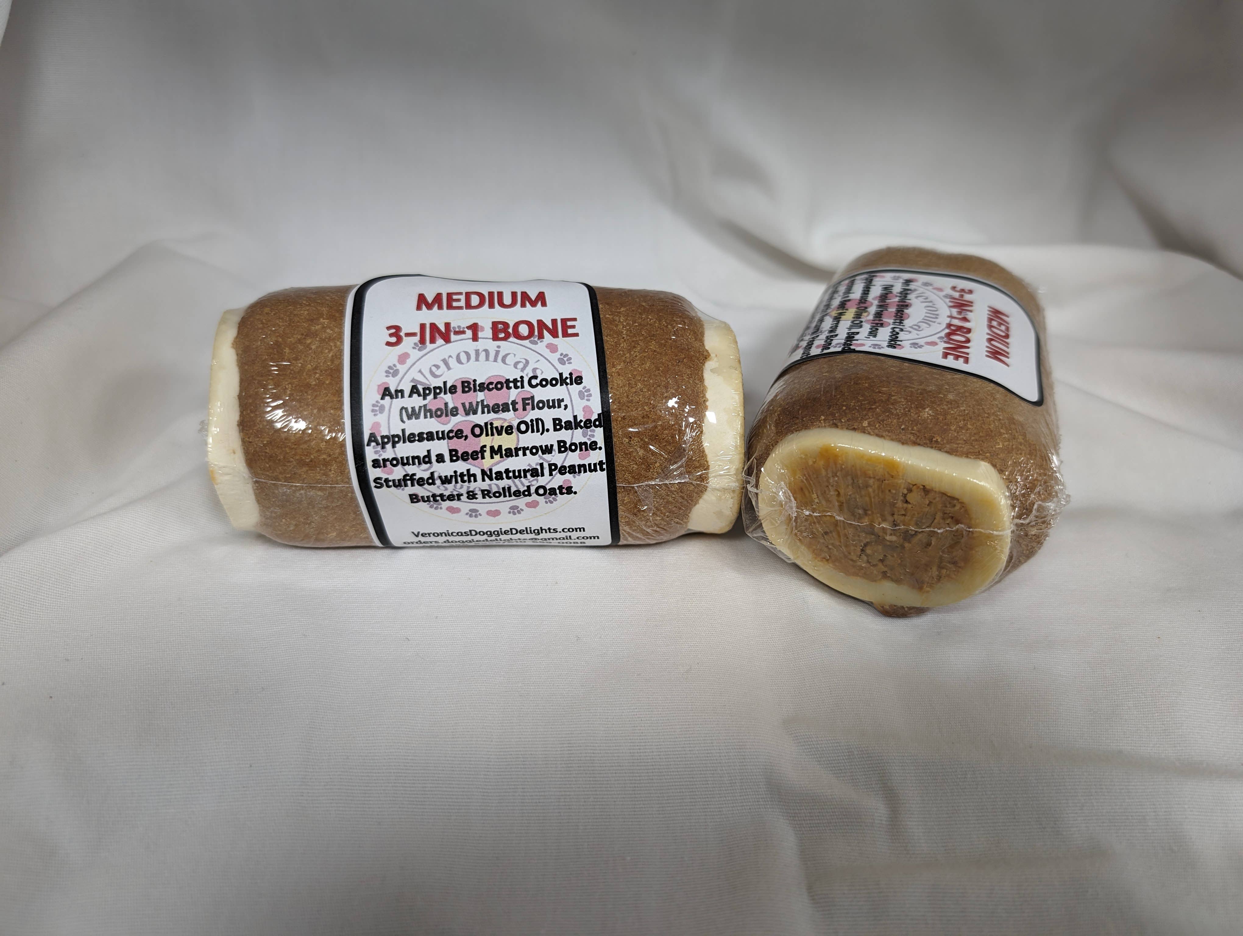 Veronica's Doggie Delights - Vente Friandises – chien - Os 3 en 14