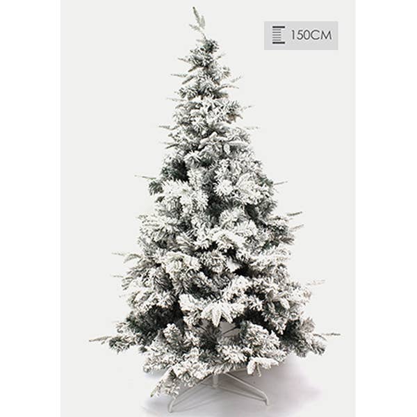 LA RUTA DE LAS IMPORTACIONES SL – Árvore de Natal artificial por atacado – Árvore de Natal com Neve em 4 Tamanhos1