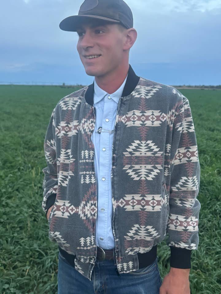 Sterling Kreek - Wholesale Bomber jacket – Women’s - Sagebrush Spirit Bomber Jacket3