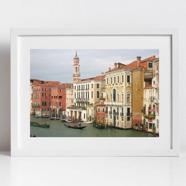 Venice Grand Canal Photography Print Italy Wall Art for wholesale by Mo & Paul Photography