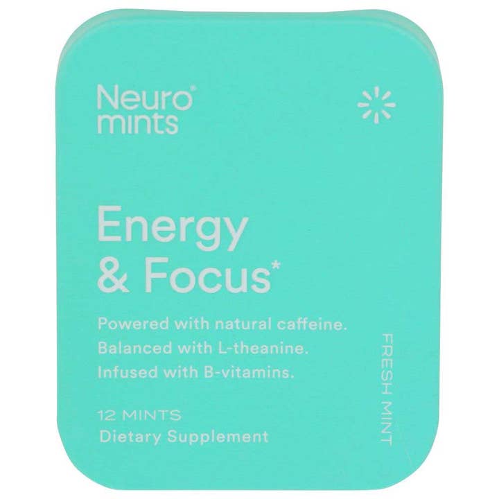 L&F Universal Goods - Wholesale Chewing Gum - Neuro Mints Energy and Focus Fresh Mints - 12 count