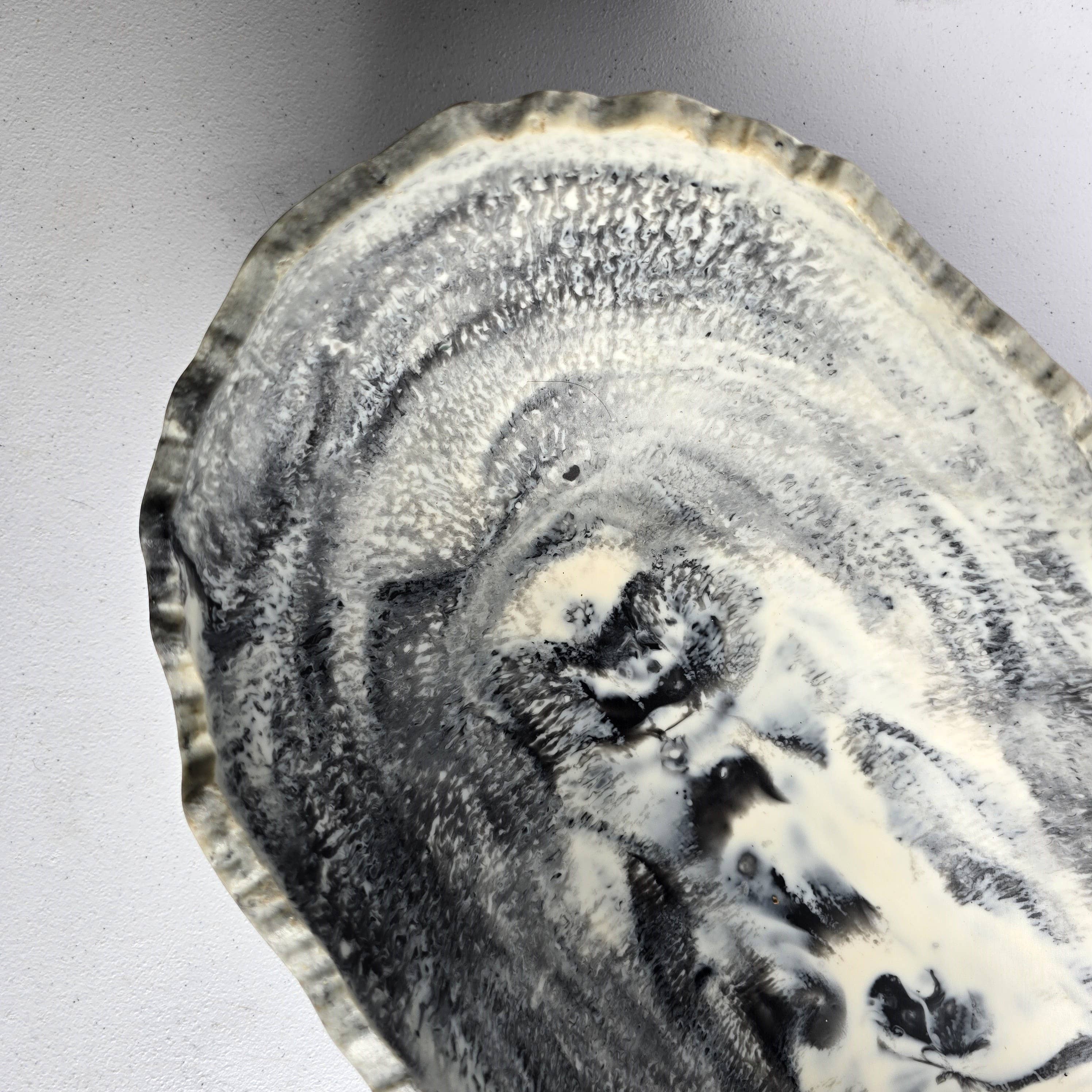 Gibb & Daan - Wholesale Serve Bowl - Large Resin Trough - Entryway Catchall - Decorative Bowl13