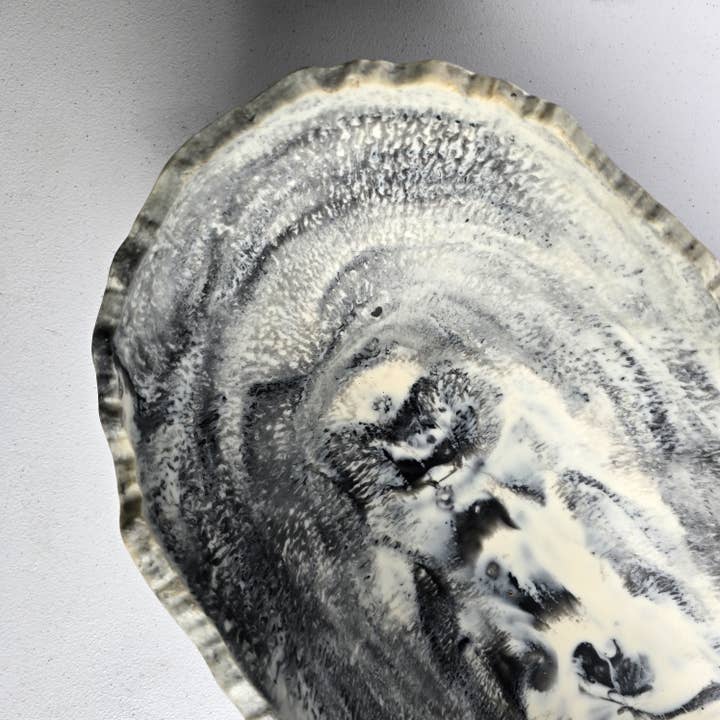 Gibb & Daan - Wholesale Serve Bowl - Large Resin Trough - Entryway Catchall - Decorative Bowl13