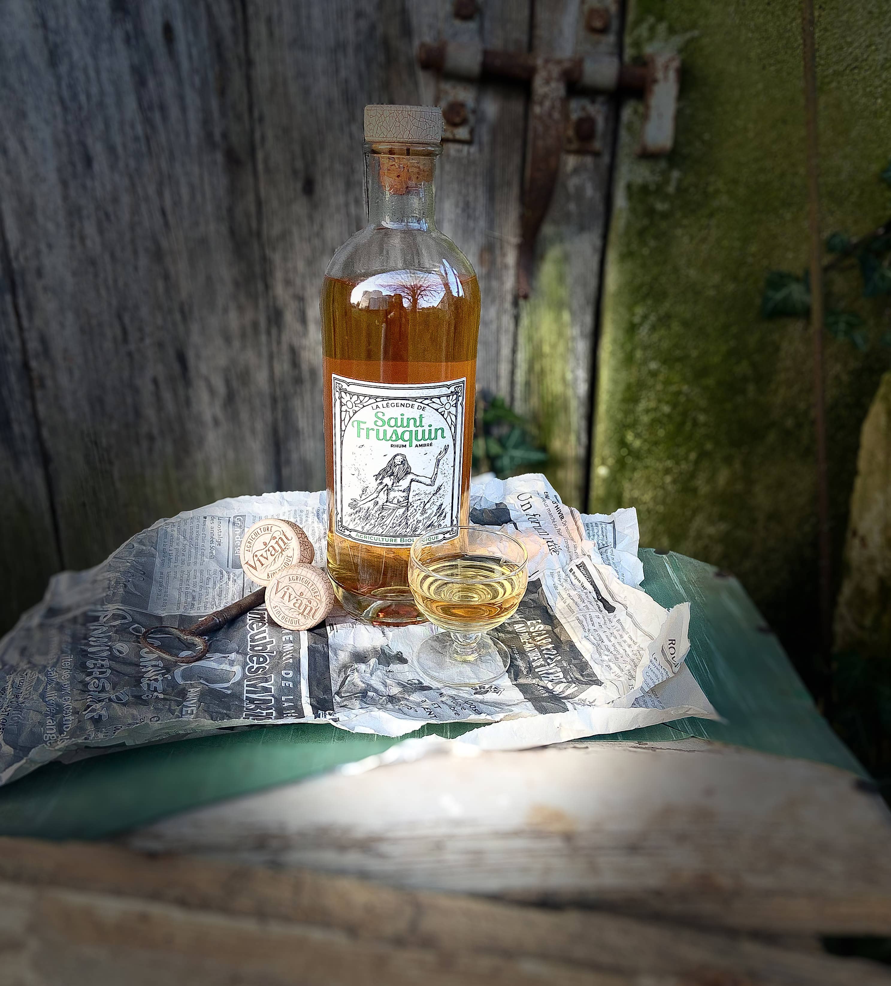 Alcools Vivant - Wholesale Rum - Rum - The Legend of Saint-Frusquin - Organic Agriculture