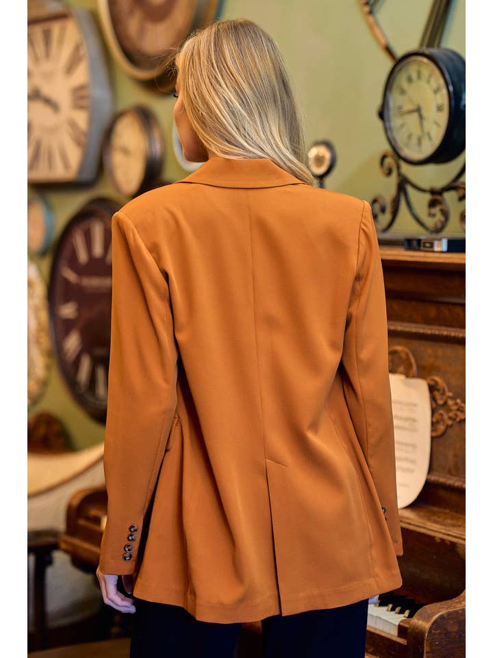 Doe and Rae - Venta al por mayor Blazer - Mujer - Blazer entallado con bolsillos - 10060J