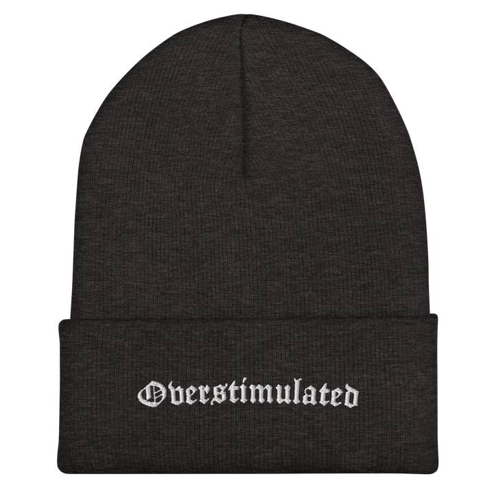 Goth Cloth Co. - Wholesale Beanie - Unisex - Overstimulated Cuffed Beanie3