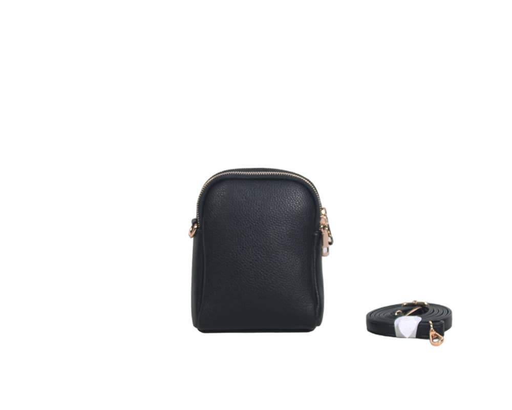 DARK BROWN SHOULDER BAG FOR MOBILE PHONE for wholesale on Faire1