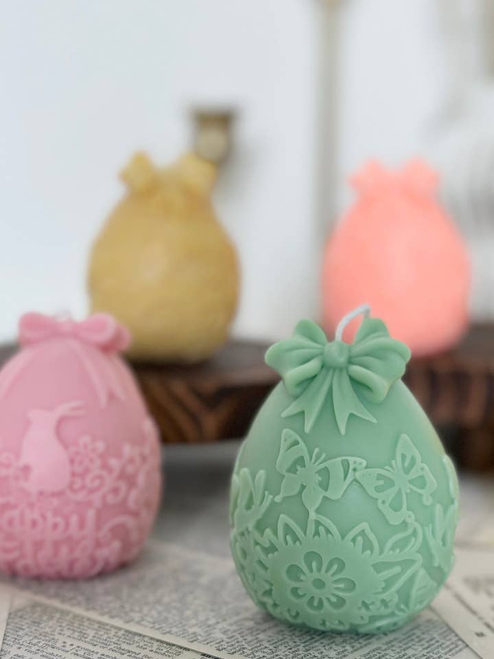 Bougie Chasse aux Œufs pour la vente par LA AROMA CANDLE CO.